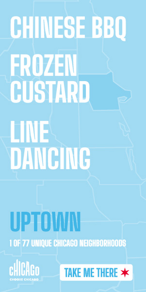 Chinese BBQ, Frozen custard, Line dancing.